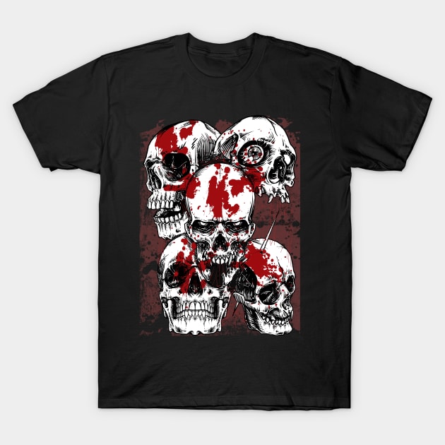 Deadly Five T-Shirt by gajahnakal